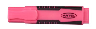 Destacador Artel Rosado con Grip