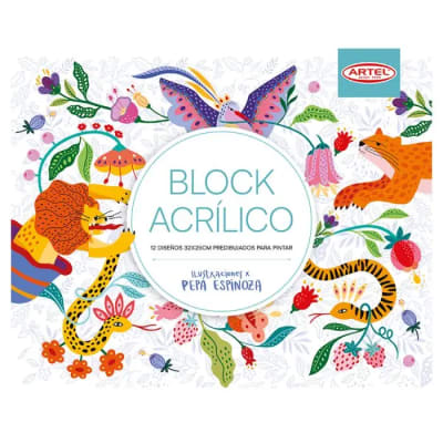 Block Diseños Pintura Acrilica PE