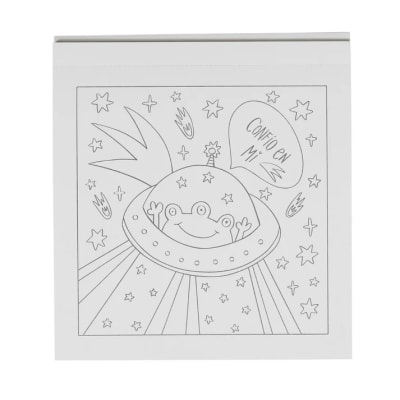 Block para colorear Universo Petit