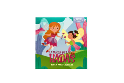 Block para colorear La Magia de las Hada