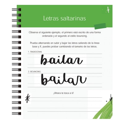 Libro Taller de letras 21x25cm