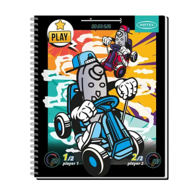 CUAD. UNIV 100H 7MM GAMERS ARTEL