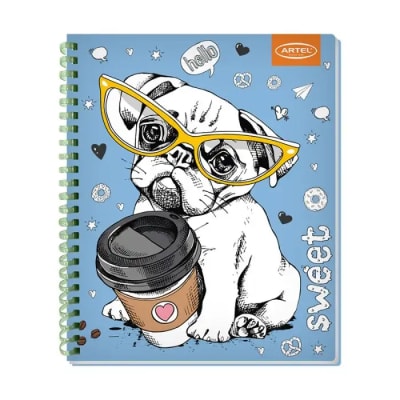 CUAD. UNIV 100H 7MM ANIMALES DIVERT SOFT