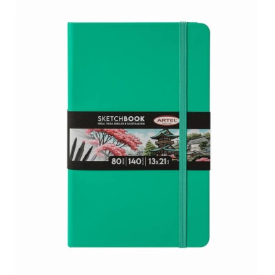 Sketchbook 13x21 Verde