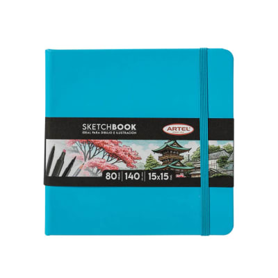 Sketchbook 15x15 Celeste