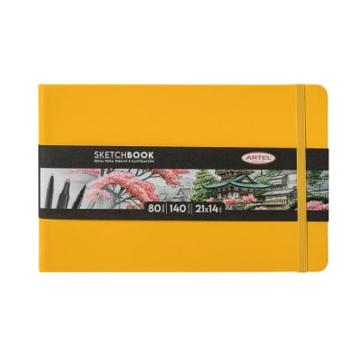 Sketchbook 21x14 Amarilla