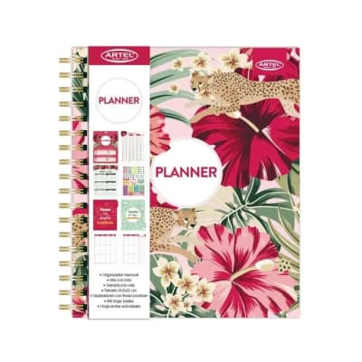 PLANNER MENSUAL ARTEL ESPIRAL 99H LEO