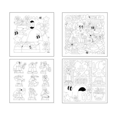 Block para colorear Dersi