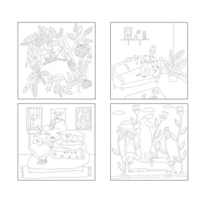 Block para colorear Momentos Perfectos