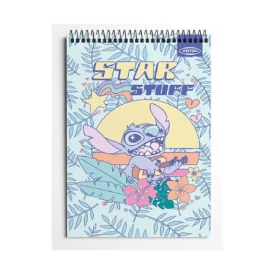 CROQUERA 21X32 STITCH PASTEL 80HJ ARTEL