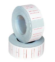 ETIQUETAS BLANCAS C/LINEA.600un.21x12