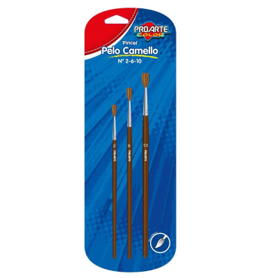 BLIS.PINCEL ESCOL.PROARTE P.CAMELLO 2-6-10