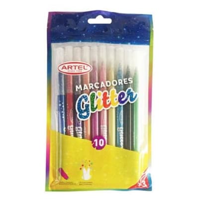 EST. MARCADOR ARTEL GLITTER X10