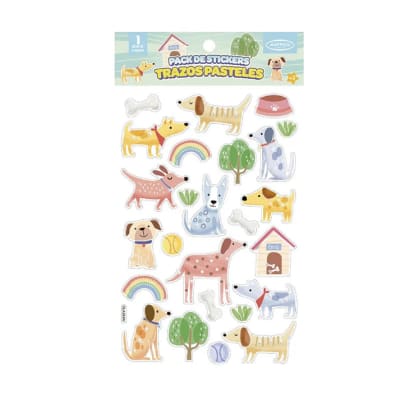 Stickers Trazos pasteles