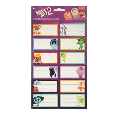 Set 12 Etiq. Nombre 35x70mm Intensamente