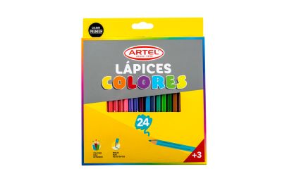 Est 24 Lapiz Color Artel Largos