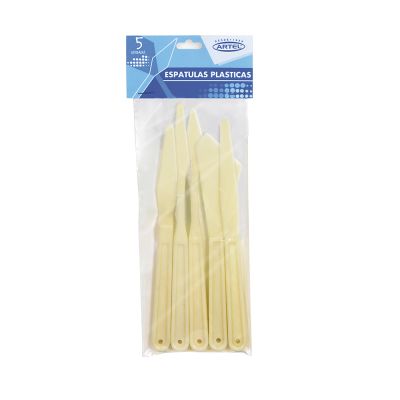 Set 5 espatulas plasticas