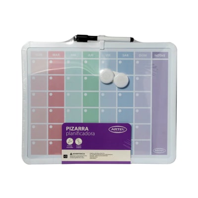 Pizarra planificación c/marcad + imanes