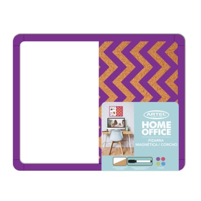 Pizarra Magnetica/ Corcho 37x28 colores surtidos