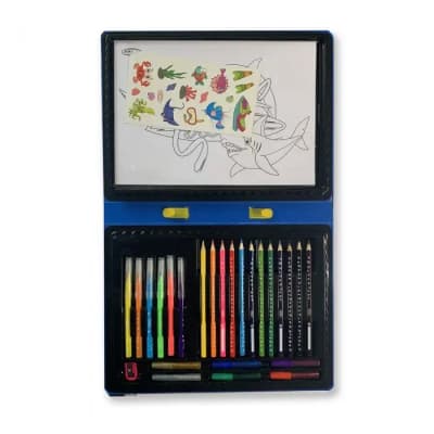 Set para Colorear Bajo el Mar