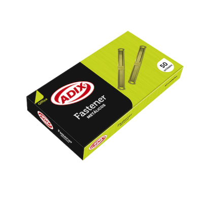 Fastener Metálico 50u Dorado (022) ADIX
