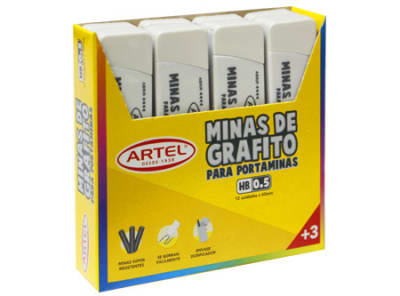 Tubo Mina ARTEL HB 0.7 MM