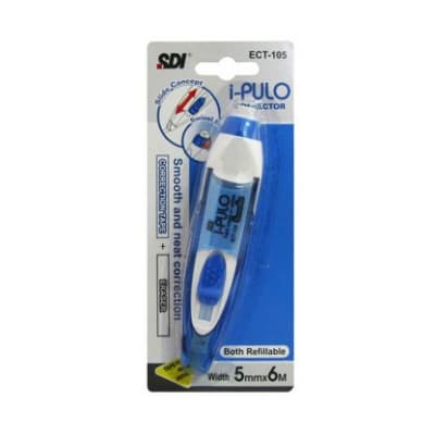 CINTA CORRECTORA+GOMA BORRAR.6mmX6M.SDI