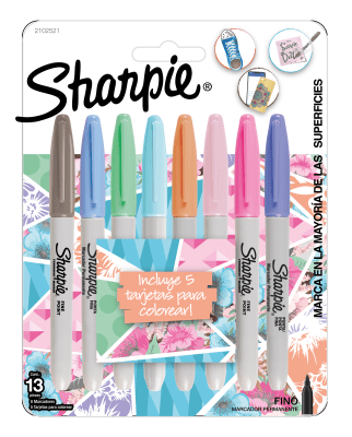 SHARPIE PUNTA FINA PASTEL TJX8