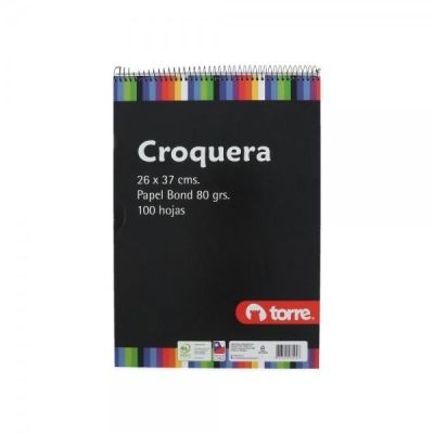 CROQUERA 26 X 37 100 HJS. IMAGIA TORRE