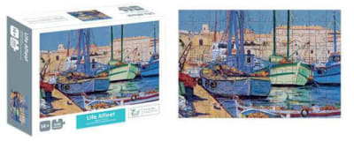 PUZZLE 500PCS PAISAJES DIS SURT. 23X19X6CM