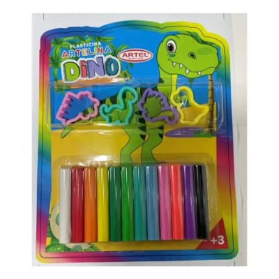 Set Plasticina Artelina Dino