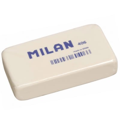 GOMA DE MIGA BLANCA FLEXIBLE 39x68x18mm MILAN