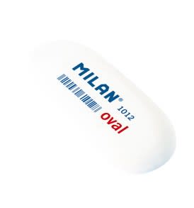 GOMA DE MIGA BLANCA OVALDA 28x62x12mm MILAN