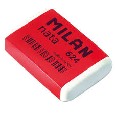 GOMA DE NATA BLANCA CELOFAN ROJO 27x39x9mm MILAN