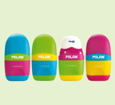 AFILABORRAS GOMA+SACAPUNTAS CAPSULE MIX MILAN