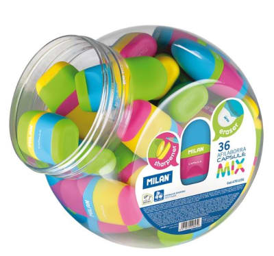 AFILABORRAS GOMA+SACAPUNTAS CAPSULE MIX MILAN