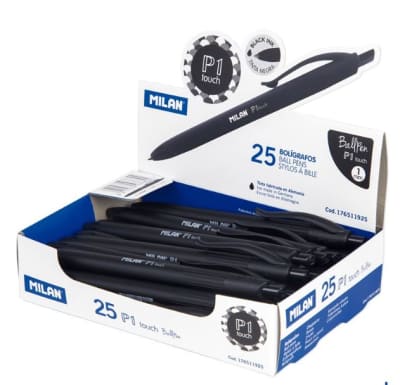 BOLIGRAFO 1mm P1 TOUCH NEGRO MILAN