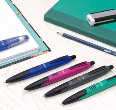 BOLIGRAFO 1mm COMPACT AZUL MILAN