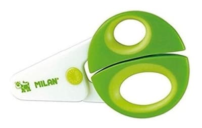 TIJERA PRE ESCOLAR PLASTICO PAPEL FUNNY MILAN