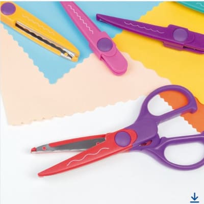 TIJERA ZIGZAG 8 HOJAS INTERCAMBIABLES MILAN