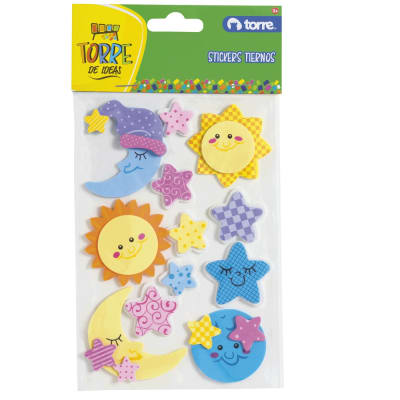 STICKERS TIERNOS TORRE