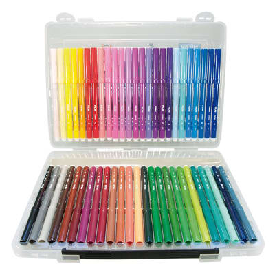 MALETIN ROTULADORES CONICO 50 COLORES MILAN