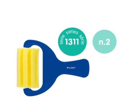RODILLO ESPONJA FRANJAS HORIZONTALES 70mm MILAN