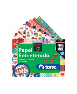 BOLSON PAPEL ENTRETENIDO TORRE IMAGIA