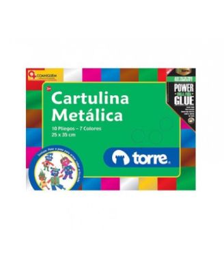 BOLSON CARTULINA METALICA TORRE IMAGIA