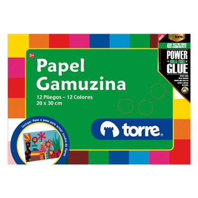 BOLSON PAPEL GAMUZINA TORRE IMAGIA