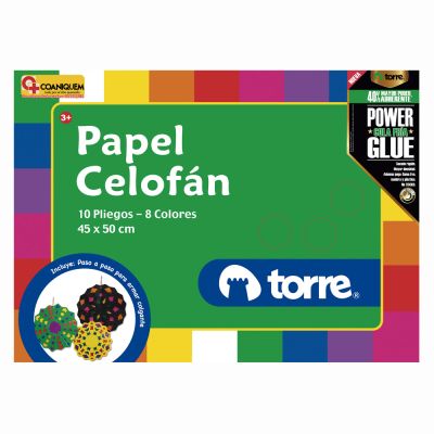 BOLSON PAPEL CELOFAN TORRE IMAGIA