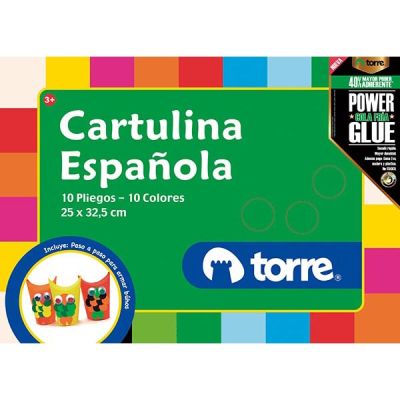 BOLSON CARTULINA ESPAÑOLA TORRE IMAGIA