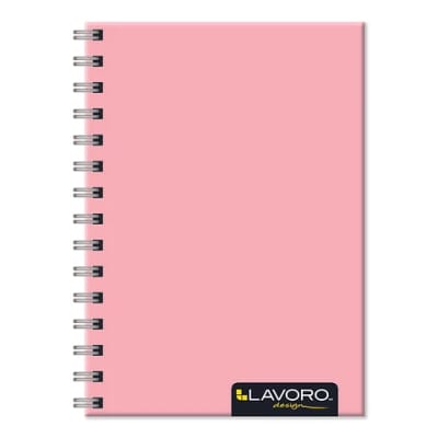 CUAD. POCKET 100 HOJAS DOBLE ESPIRAL 80 GR. COLORES PASTEL LAVORO