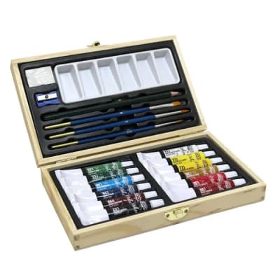 Maleta Pintura Acrilica + Accesorios